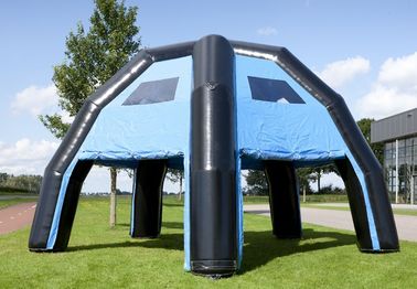 青く大きい Comercial の等級のドームの広告のための膨脹可能なテント水証拠ポリ塩化ビニール
