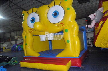 幼児のためのInflatablesの世界的な楽しみの膨脹可能な弾力がある家を跳ぶSpongebob