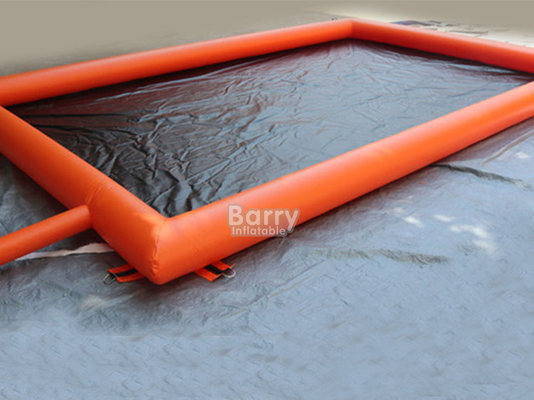PVC防滑表面 はい そして 熱気溶接 オレンジ 貯水 充気式 洗車マット