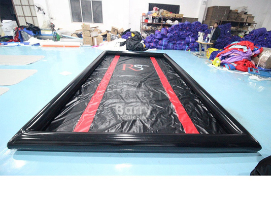 安い価格 柔らかいPVC 充気型 カラフル 洗車マット 清掃 ガレージ プラスチック製 床マット